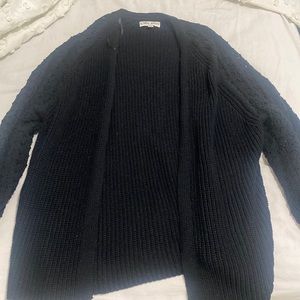 Knox Rose black textured cardigan